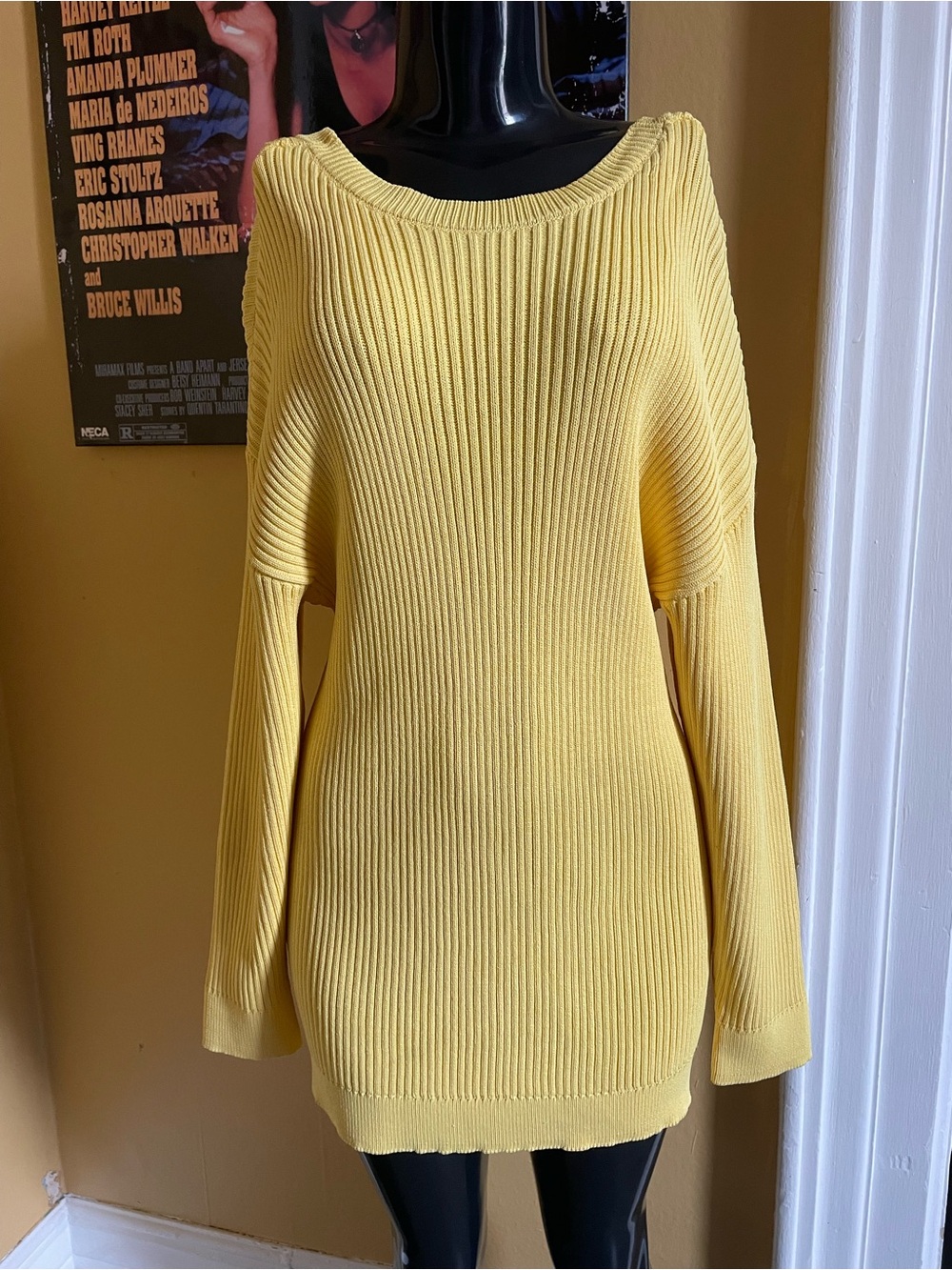 Women’s Zara Ribbed Mini Dress ( Large )